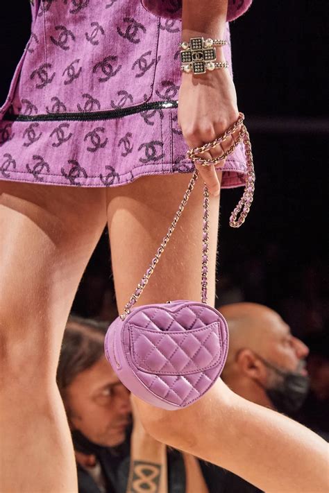 chanel bag heart clasp|chanel heart shaped bag.